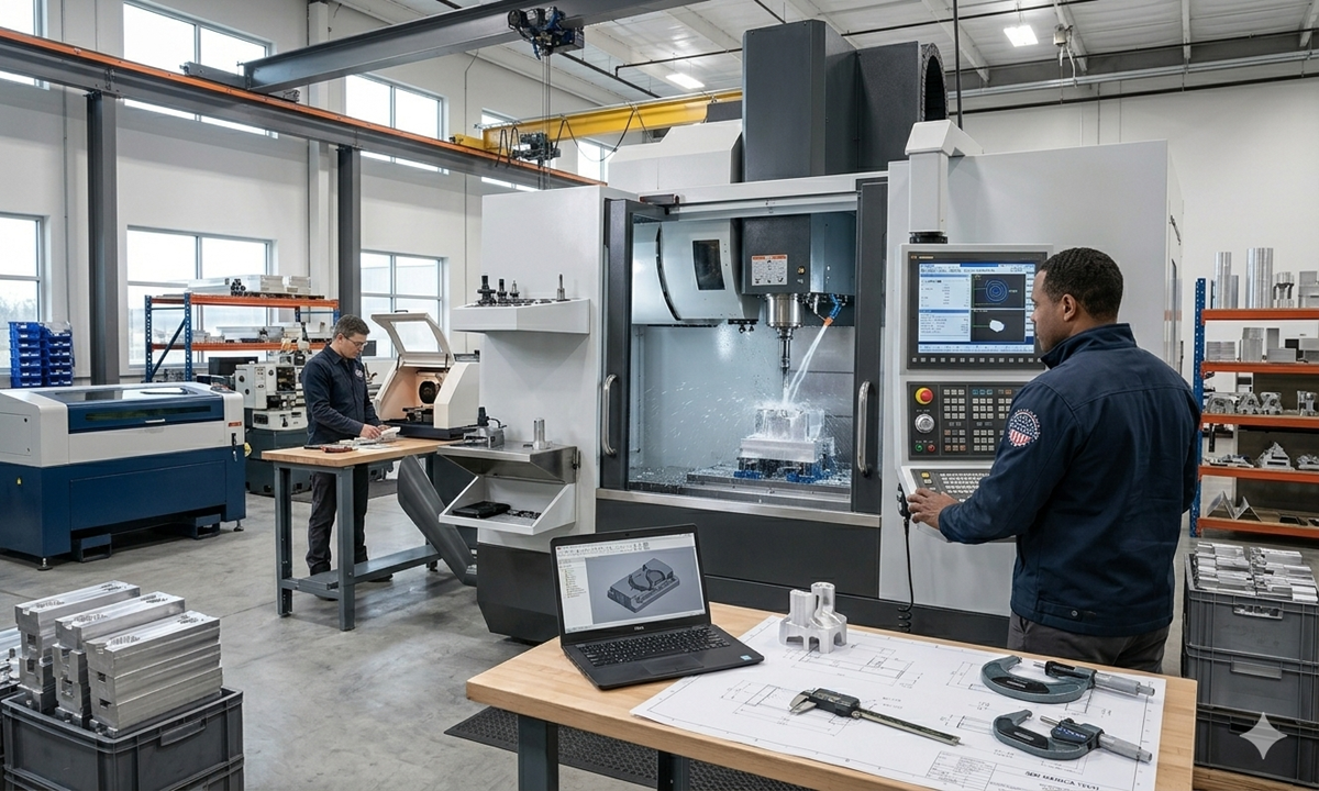 CNC machining and prototyping